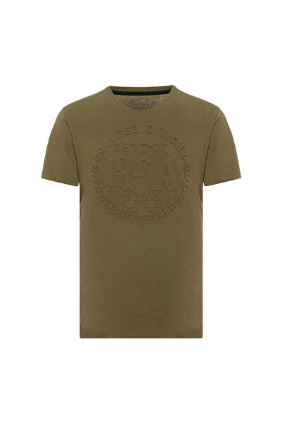 ROUTEFIELD Tricou verde pentru bărbați Tully TRIOCURI BĂRBAȚI RFTULLY22