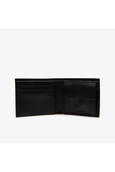 Lacoste Men's Black Wallet (Nh2505Fg.000)