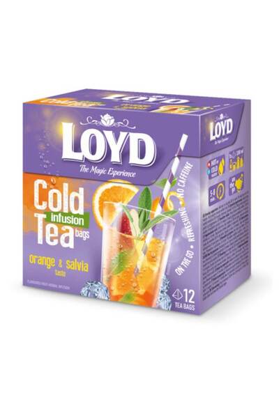 loyd Ceai rece cu portocala si salvie