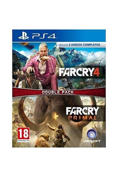 Ubisoft Far Cry Primal + Far Cry 4 - Double Pack PL (PS4)