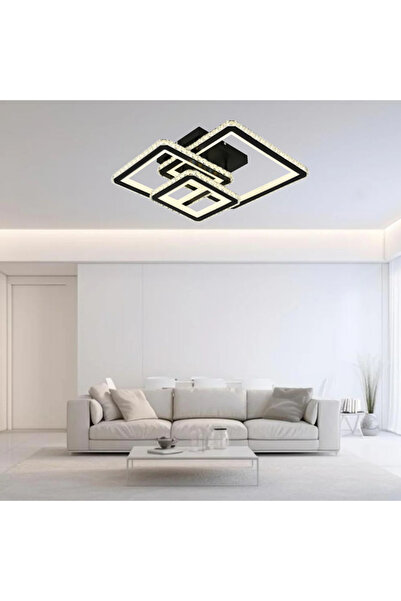 LED CONCEPT LED chandelier with 3 light types and remote control, 194W, dimmable, white