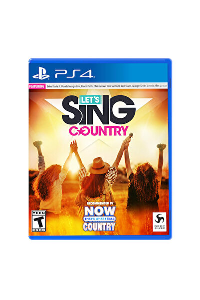 THQ Nordic Joc Let's Sing: Country, THQ Nordic, Pentru PlayStation 4, Multicolor