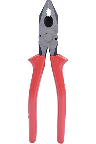 Taparia 1621-8 Steel (210mm) Combination Plier with Joint Cutter (Red and Black)