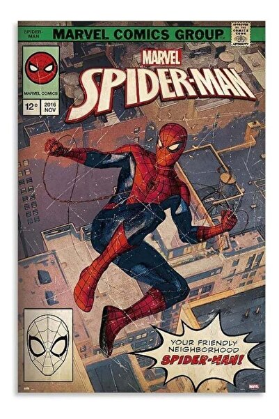 Emoda home Trove ملصق فيلم سبايدر مان، لوحة فنية جدارية بدون إطار، مقاس ١٢×١٨...