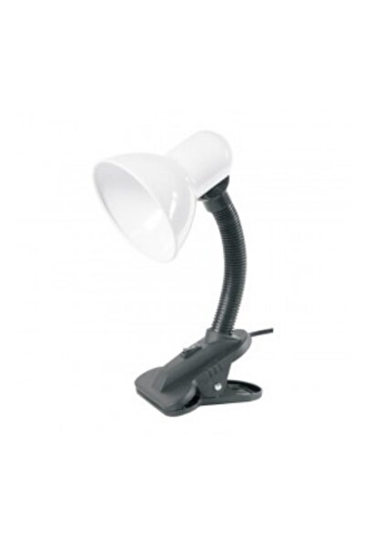 Huzur Elektrik E27 Duylu Led Ampul Dahil Beyaz Renk Masaya Sabitlenebilen Mas...