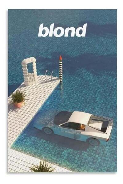 Emoda home Trove Frank Ocean Canvas Art, 16x24 Inch (40x60cm) Decorative Wall...