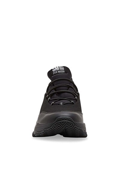 Steve Madden Mens Yolando Black Sneakers