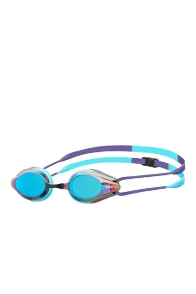 ARENA Tracks Mirror Unisex Blue Swimming Goggles Unisex Swimming Glasses 92370112
