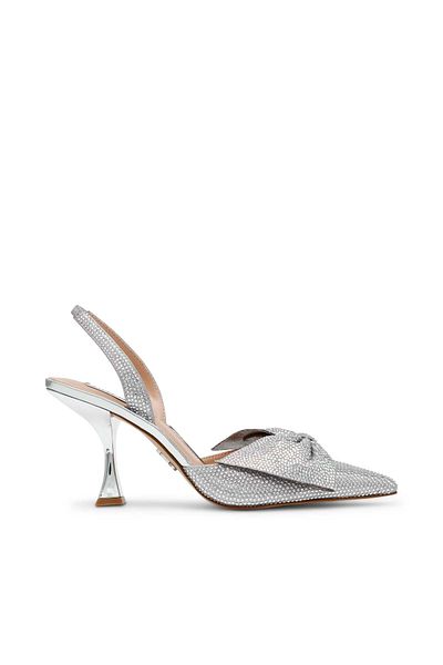 Steve Madden Womens Niteowl-R Crystal Heels