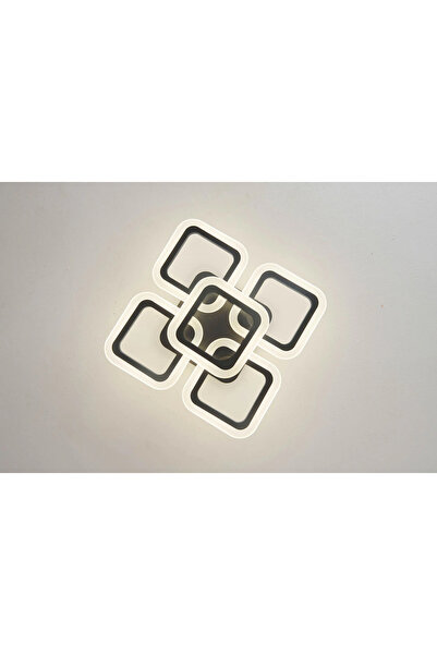 LED CONCEPT LED chandelier with 3 light types and remote control, 90W, dimmable, black