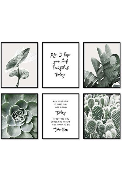 Emoda home Trove مطبوعات فنية جدارية لديكور الغرفة الخضراء، ديكور الحمام، فن ...