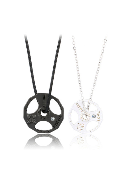 OEM Set of 2 chains with message hall discs luck