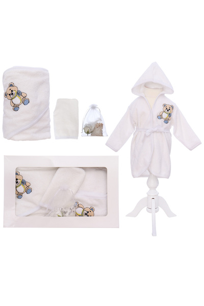 Recostore Set prima baita cu nasii, Ursulet 4 piese, Recostore®, REC3279