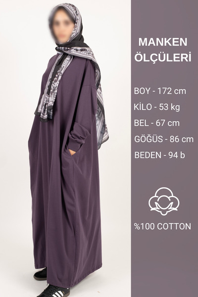 Vauva Tesettür Takım -Tek Beden Şık Kombin