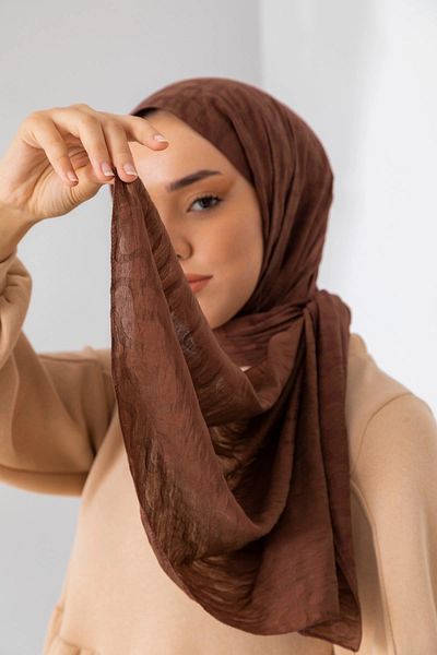 Silk Home Olinda Shawl - Brown