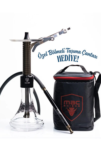 MAC SHISHA Small Orbit Nargile Takımı Profesyonel Özel Tahliye Sistemi Nargil...