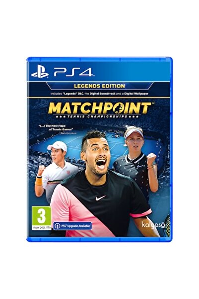 KALYPSO Matchpoint Tennis Championships Legends Edition pentru PlayStation 4