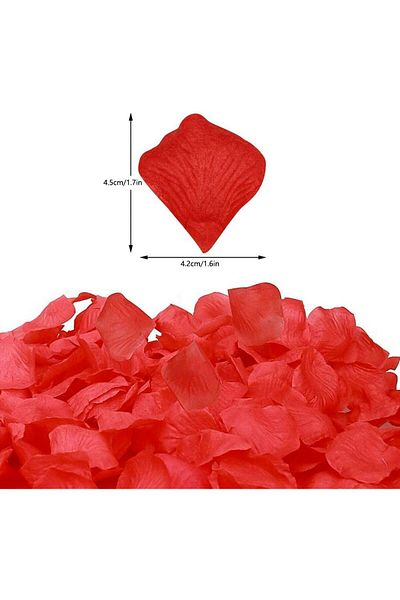 TTT Red Color Rose Petals – 5 Packs 500 Pieces