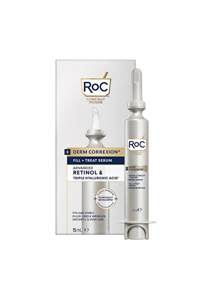 Roc Derm Correxion Retinol + Hyalüronik Asit Kırışıklık Doldurucu Serum 15ml