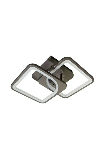 LED CONCEPT LED chandelier with 3 light types and remote control, 72W, dimmable, black