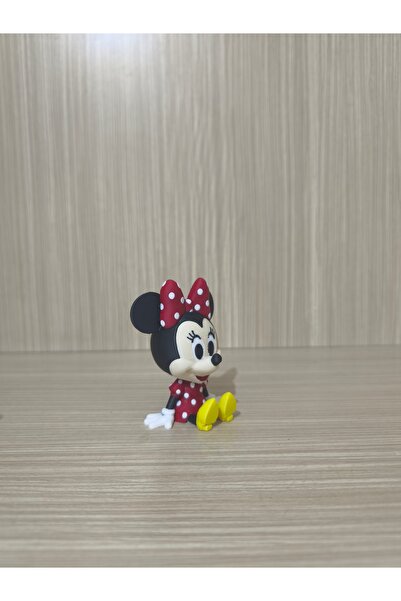 Alwin3d Minnie Mouse Figür 8 cm | Pasta Süsü & Dekoratif Oyuncak