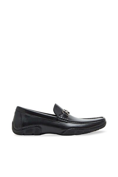 Steve Madden Mens Kravitzz Black Loafers & Moccasins