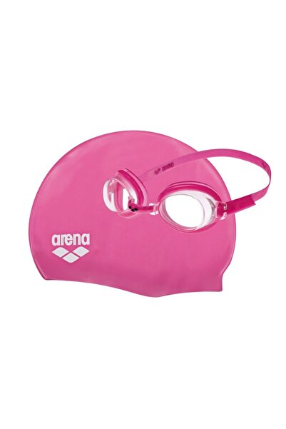ARENA Pool Jr Unisex Παιδικό Σετ Ροζ Μπονέ-Γυαλιά ΣΕΤ ΠΑΙΔΙΚΟ ΜΠΟΝΕ-ΓΥΑΛΙΑ UNISEX 9242392