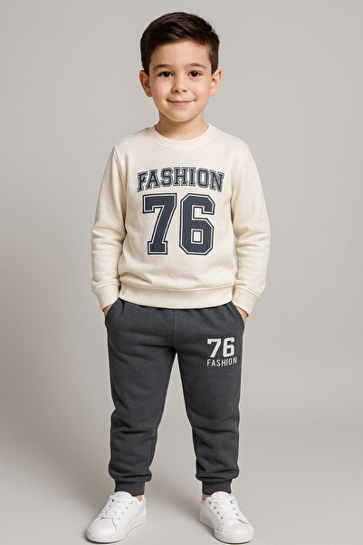 mb kids 76 Σετ φόρμας για αγόρια με 2 κορδόνια εκτύπωσης