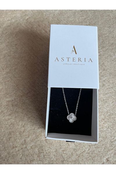 Asteria Jewelry 316L Steel Clover Women Men Unisex Necklace