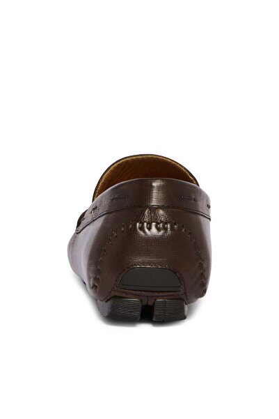 Steve Madden Mens Zambezi Brown Leather Formal Shoes