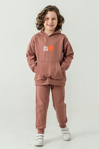 HAUSEkids 1-6 Years Coolest Trends Boy's Suit-Mocca