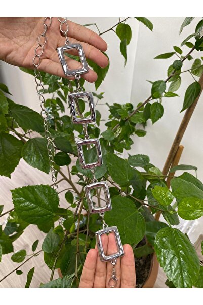 VAZIRADK حزام سلسلة حلقة مستطيلة