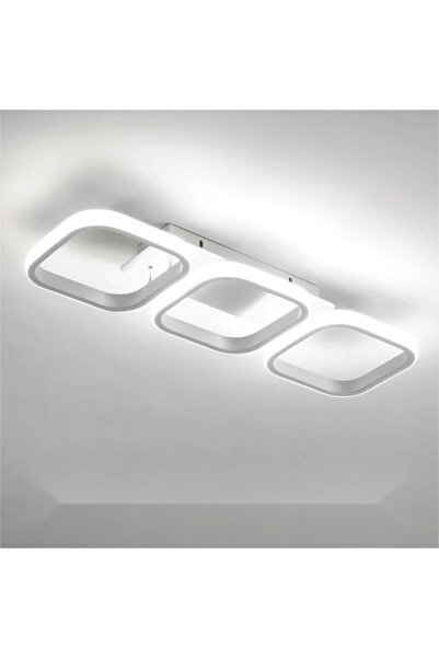 LED CONCEPT LED chandelier with 3 types of light, 60W, cold/neutral/warm light, white