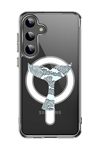 Theodor غلاف لهاتف Samsung Galaxy S24 متوافق مع MagSafe، غطاء ممتص للصدمات مق...