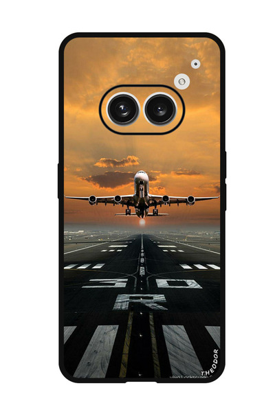 Theodor جراب واقٍ مضاد للخدش والصدمات لهاتف لا شيء (2أ) إقلاع الطائرة