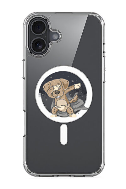 Theodor جراب ماج سيف متوافق مع آيفون 16، غطاء ممتص للصدمات مقاوم للصدمات - داب دوج