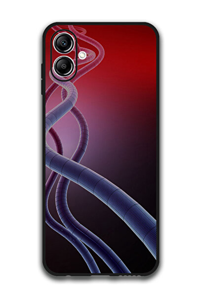 Theodor جراب واقٍ مضاد للخدش والصدمات لهاتف Samsung Galaxy A06 tube_plexus_wavy