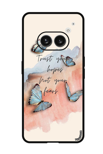 Theodor جراب واقٍ مضاد للخدش والصدمات لهاتف Nothing Phone (2a) Trust hope