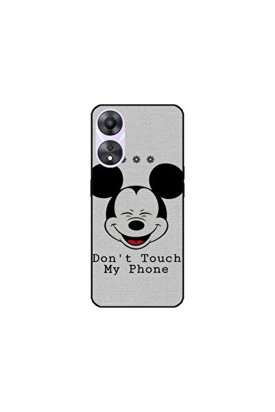 Atlas Εξατομικευμένη θήκη και μεμβράνη σιλικόνης για OPPO A78, Don't Touch my...