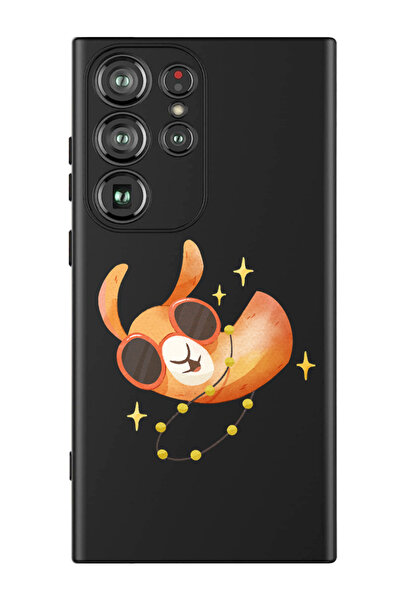 Theodor غطاء حماية من السيليكون السائل لهاتف سامسونج جالاكسي S24 ألترا (أسود)...