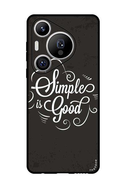 Theodor جراب واقٍ مضاد للخدش والصدمات لهاتف Huawei Pura 70 Pro Plus، بسيط وجيد