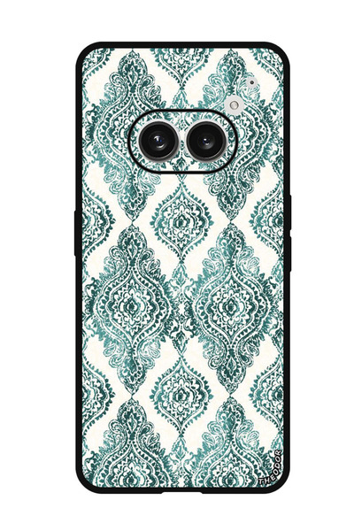 Theodor جراب واقٍ مضاد للخدش والصدمات لهاتف Nothing Phone (2a) بنمط أخضر