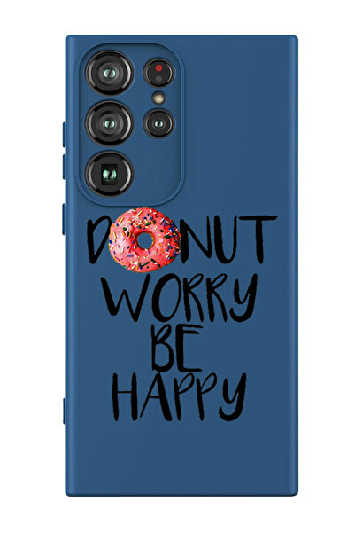 Theodor غطاء حماية سيليكون سائل لهاتف سامسونج جالاكسي S24 ألترا (أزرق) - لا ت...