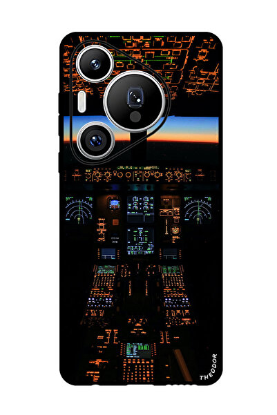 Theodor غطاء حماية مضاد للخدش والصدمات لهاتف هواوي بيورا 70