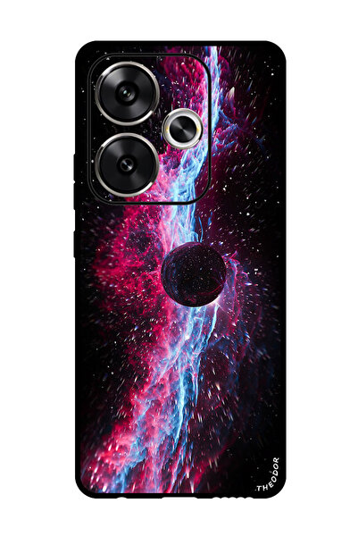 Theodor جراب حماية لهاتف شاومي ريدمي توربو 3 ball_flight_cosmic_explosion