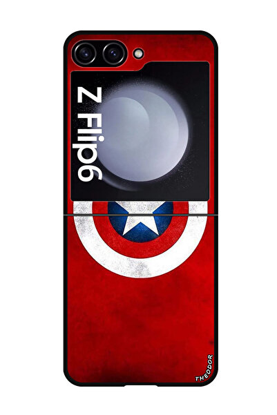 Theodor غطاء حماية مضاد للخدش والصدمات لهاتف سامسونج جالاكسي زد فليب 6