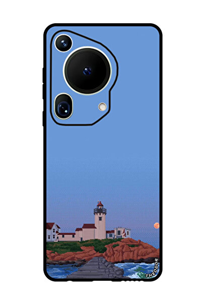 Theodor جراب واقٍ مضاد للخدش والصدمات لهاتف هواوي بيورا 70 ألترا لايت هاوس