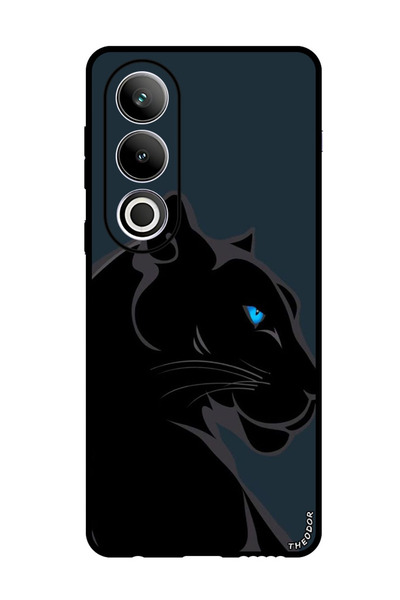 Theodor جراب واقٍ مضاد للخدش والصدمات لهاتف OnePlus Ace 3V بنقشة فن الفهد