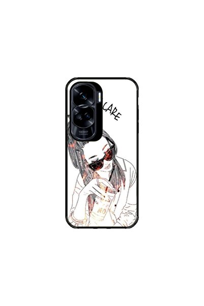 Atlas Εξατομικευμένη θήκη και μεμβράνη σιλικόνης για Honor 90 Lite, Δεν με νο...