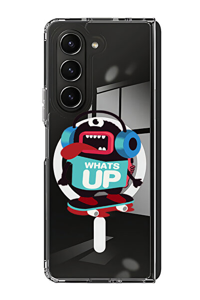 Theodor غلاف لهاتف Samsung Galaxy Z Fold 6 متوافق مع MagSafe، غطاء ممتص للصدم...